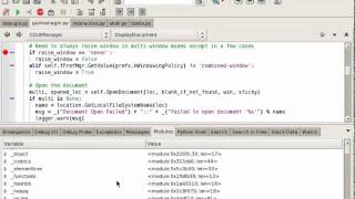 Debug Stepping and Value Inspection in Wing IDE