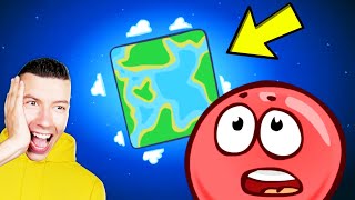 LA BALLE ROUGE DOIT SAUVER LE MONDE! | (Monde 1) Red Ball 4 Gameplay