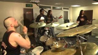 Evile - Bathe in Blood (Rehearsal)