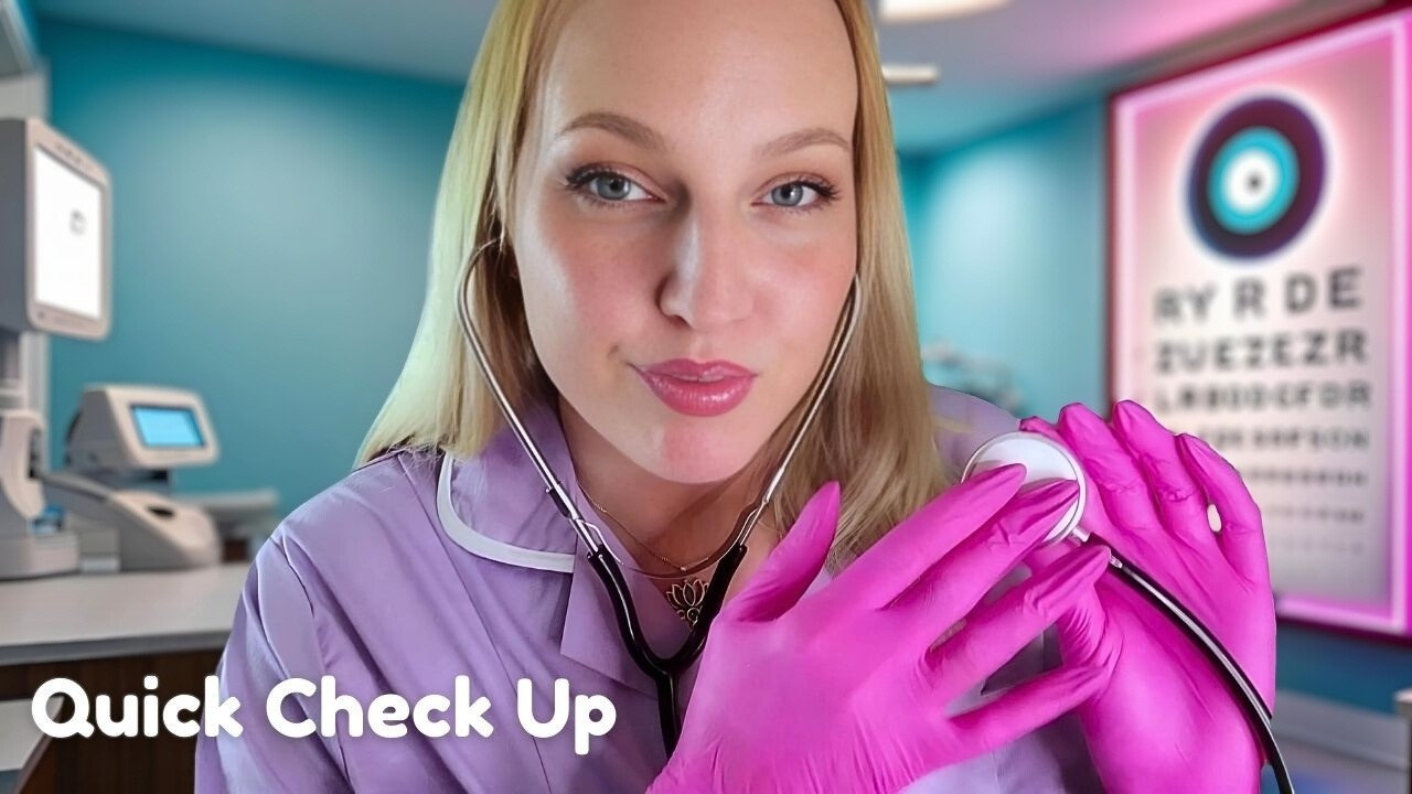 Doctor Calmly S Quick Check Up Asmr Roleplay Fast Cranial Nerve Exam