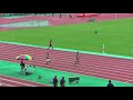 令和元年度 埼玉県選手権 男子200m 予選1組