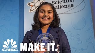 This 12-Year-Old Won $25,000 For A Science Project That Helps Detect Lead In Water | CNBC Make It.