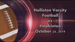 Boys Football v Hopkinton, 10/26/2019