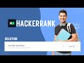 Java Stdin & Stdout I | HackerRank Solution Explained Step-by-Step (Beginner Friendly)