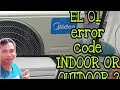 MIDEA INVERTER EL01 \\ERROR CODE \\