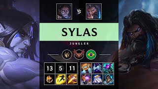 Sylas Jungle vs Udyr: Killing spree - BR Grandmaster Patch 14.24