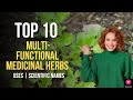 Top 10 MULTI-FUNCTIONAL Medicinal Herbs | Medicinal Plants You Can Grow At Home | BlissedZone