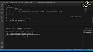 JavaScript | creating objects using class factories function constructor | English