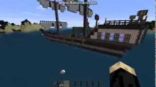 MineCraft Pirate Ship Battle