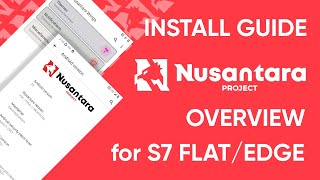 How to Install + Quick Overview of Nusantara Project EOL ROM for Galaxy S7/Edge - Android 10 based