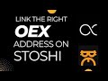 How to submit and link your Metamask OEX wallet address to your Satoshi app