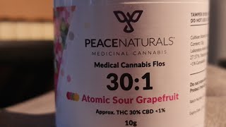 Peace Naturals Atomic Sour Grapefruit x 10g review from Alternaleaf (montu)