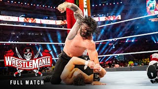 FULL MATCH — Roman Reigns vs. Edge vs. Daniel Bryan — Universal Championship Match: WrestleMania 37