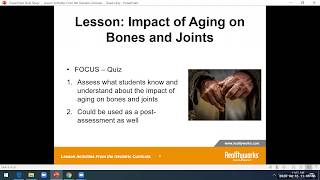 Delivering Activities Online from the Geriatric Curriculum to Teach Sensitivity and Care