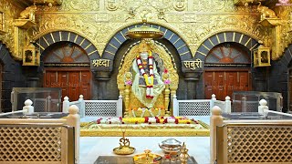 சீரடி சாய்பாபா சனிக்கிழமை காலை தரிசனம் 🕉️ Shirdi Saibaba Saturday Morning Darshan! #saibaba