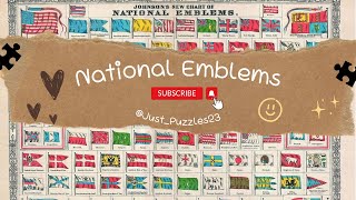 National Emblems Piatnik 1000 pieces puzzle