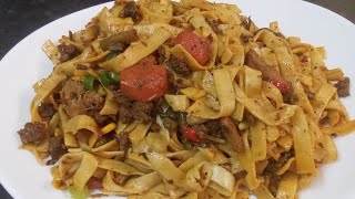 GUYANESE MINCED MEAT CHOWMEIN RECIPE 🇬🇧🇬🇾♥️🙏