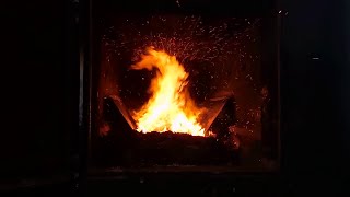 Obadiah's: The Glenwood 7070 Multi-Fuel Biomass Boiler - Review and Firebox in Action