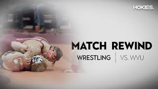 Wrestling - Match Rewind vs. West Virginia