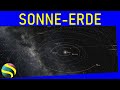 Die Sonne - So weit ist die Erde entfernt