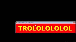 Running virus Trollollollo.exe - Windows Vista Ultimate VM