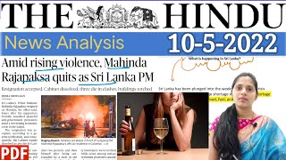 10 May 2022 | The Hindu Newspaper Analysis in English | #upsc #IAS