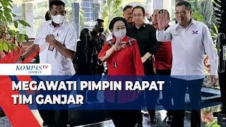 Ketum PDIP Megawati Pimpin Rapat Finalisasi Tim Pemenangan Ganjar bersama Parpol Pendukung