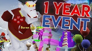 Lunaris : 1 YEAR EVENT!!! New BOSS And REWARDS : DUO IRON Partner REVEAL! (MBOX GIVEAWAY!) RSPS