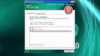 Kaspersky AntiVirus 2011 Rescue Disc VS. Malware