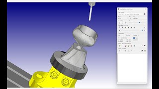 Hypermill 5x tutorial:5x Rework Machining .Machining the cup