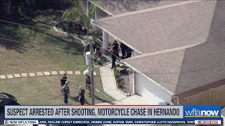 Eagle 8 HD: Hernando deputies catch shooting suspect after motorcycle pursuit