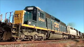 Lite Power and Big Power Locomotives CSX Toledo Subdivsion