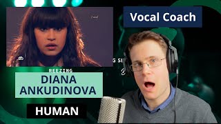 Vocal Coach Reacts Diana Ankudinova (Диана Анкудинова) - Human