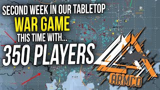 Running a 350 player Massive Online Cooperative Tabletop War Game... 