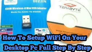 Terabyte WiFi Adapter Unboxing \u0026 Setup