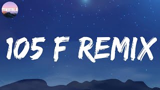 105 F Remix - KEVVO (Letra/Lyrics)