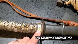 Japanese nco sword. 日本刀