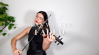 FADED - ALAN WALKER | Electric Violin Cover - Barbara The Violinist
