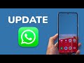 How To Update WhatsApp On Android?