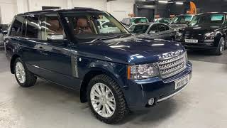 2011/ 60 LandRover RangeRover 4.4 Tdv8 Autobiography (Baltic Blue / Tan Leather)