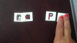 Final Triple Consonant Blends- Tracking - Decoding (reading) with Lively Letters