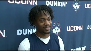 UConn's Tristen Newton speaks ahead of Final Four against UMiami | Full Interview