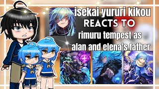 •°Isekai Yururi Kikou Reacts to Rimuru Tempest as Alan and Elena's Father°• Part 1/? 🇧🇷🇺🇲🇪🇸