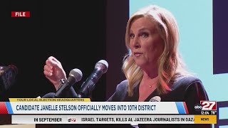Janelle Stelson officially moves into 10th district