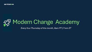 Modern Change Academy: Understanding CSDM in the context of Digital Product Release