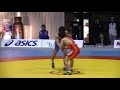 2011年レスリング全日本選手権・男子グレコローマン74kg級決勝