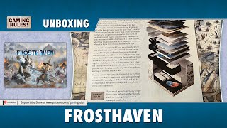 Frosthaven - Unboxing \u0026 Interview with Price Johnson of Cephalofair Games