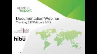 Exporting Essentials | Documentation Webinar