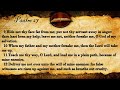 psalm 27 kjv audio with text