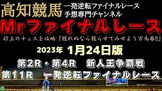 『中央か地方かそれとも地元か？』Mrファイナルレースの高知競馬予想20230124版